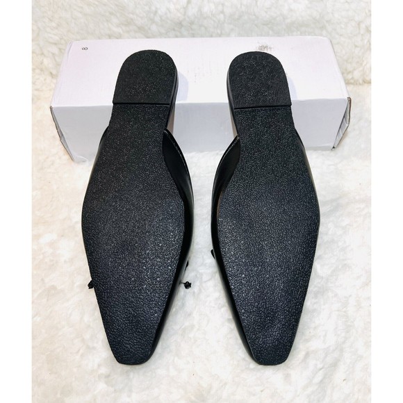 Lulus Women’s Carleigh Black Ballet Mule Slides - Size 10 - Picture 6 of 6